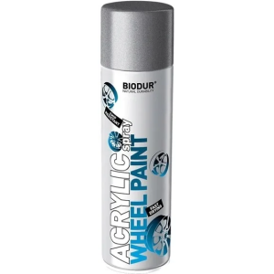 Emalia w sprayu uniwersalna  AKRYL SREBRNY DO FELG